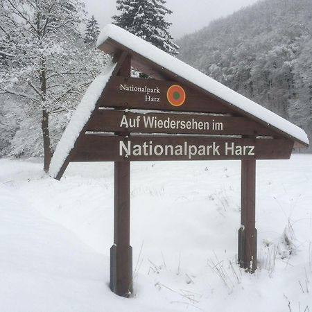 Das-Urlaubszuhause-Fuer-Familien-Grossfamilien-Mehrfamilien-Und-Kleine-Gruppen-Bis-Zum-12-Personen-Mit-Vielen-Unterhaltungsmoeglichkeiten-Im-Harz Villa Sieber Eksteriør billede